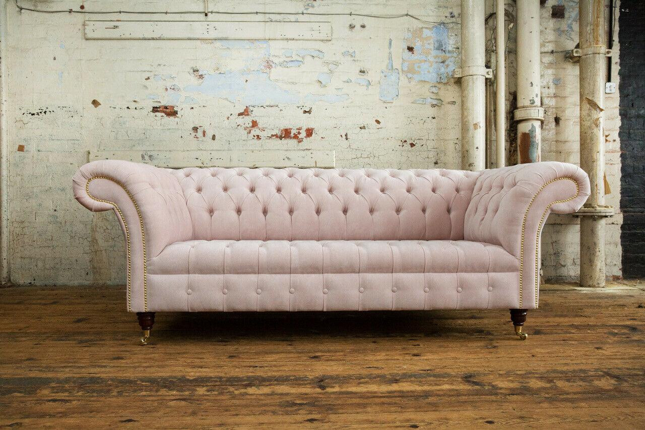 Chesterfield Leder Sofa XXL voor volwassenen
