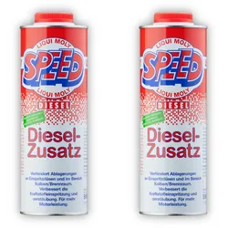 2x Kraftstoff Additiv LIQUI MOLY 5160 Speed Diesel-Zusatz Reiniger Ablagerungen 1 L