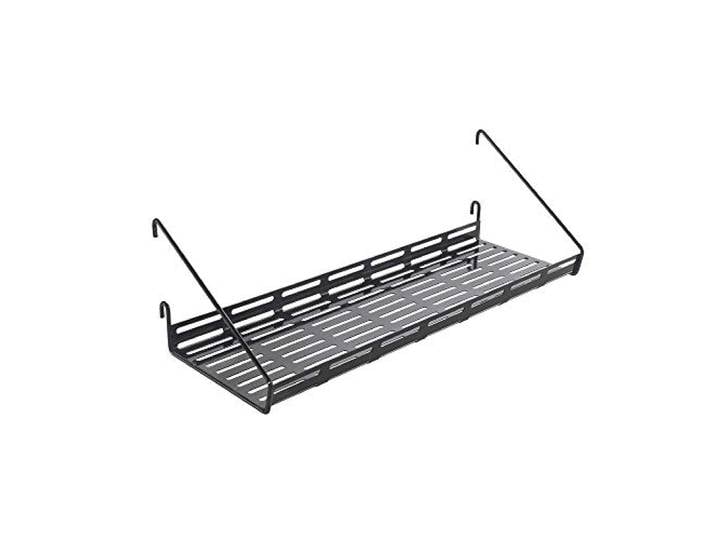 Mural Line Wandgitter Ablage, Schwarz, 45x15x12 cm