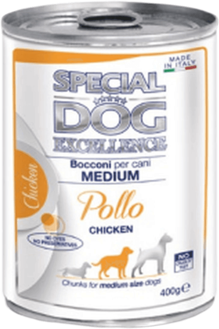 Special Dog Excellence Medium Adult Lattina 400G POLLO