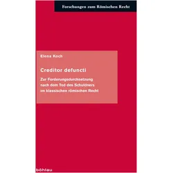 Koch:Creditor defuncti, Fachbücher von Elena Koch