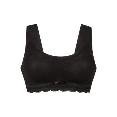 Bralette ANITA "Bralette Essentials Lace", Damen, Gr. L, N-Gr, schwarz, Obermaterial: 61% Polyamid PA. 39% Elasthan EL., BHs Bralette
