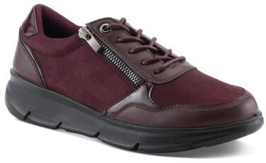 Women's Lacona Sneakers by Flexus by Spring Step in Bordeaux (Size 8 1/2 M)
