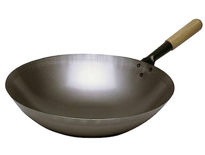 Bartscher Stahl-Wokpfanne 650 Snack ∅ 360mm Gastronomiebedarf