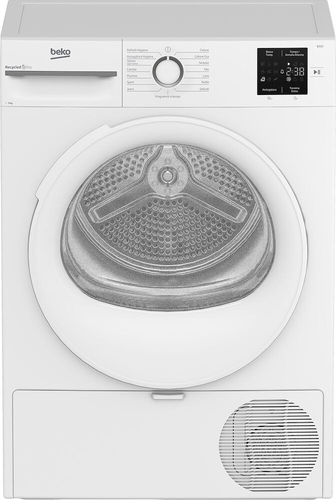 Asciugatrice Beko BMT491WIIT a pompa di calore con motore inverter