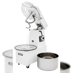Teigknetmaschine - 41 Liter / 35 kg - aufklappbar - abnehmbarer Kessel - 1 Geschwindigkeit - 400 V