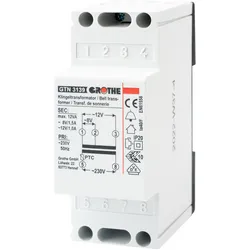 Grothe, Zubehör Gebäudesicherheit, Klingel-Transformator 8 V/AC