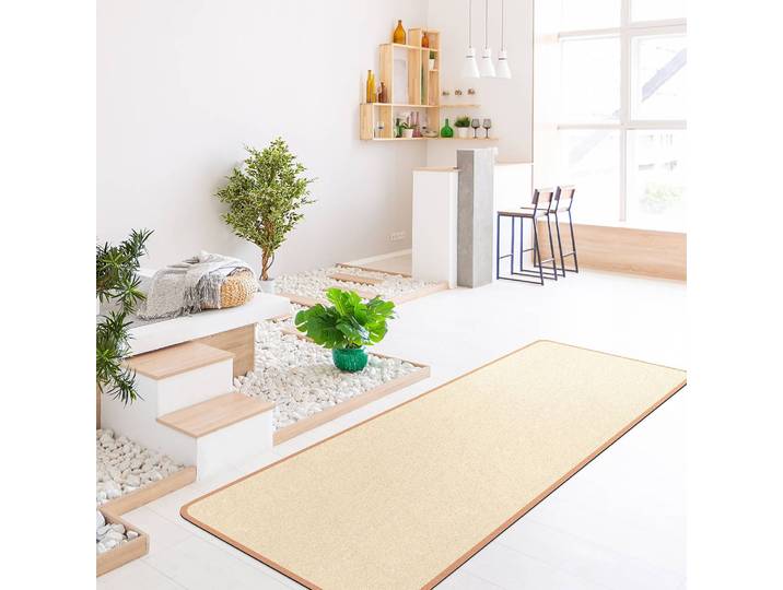 Tapis de yoga Suhar II 183 x 61cm Beige/Beige