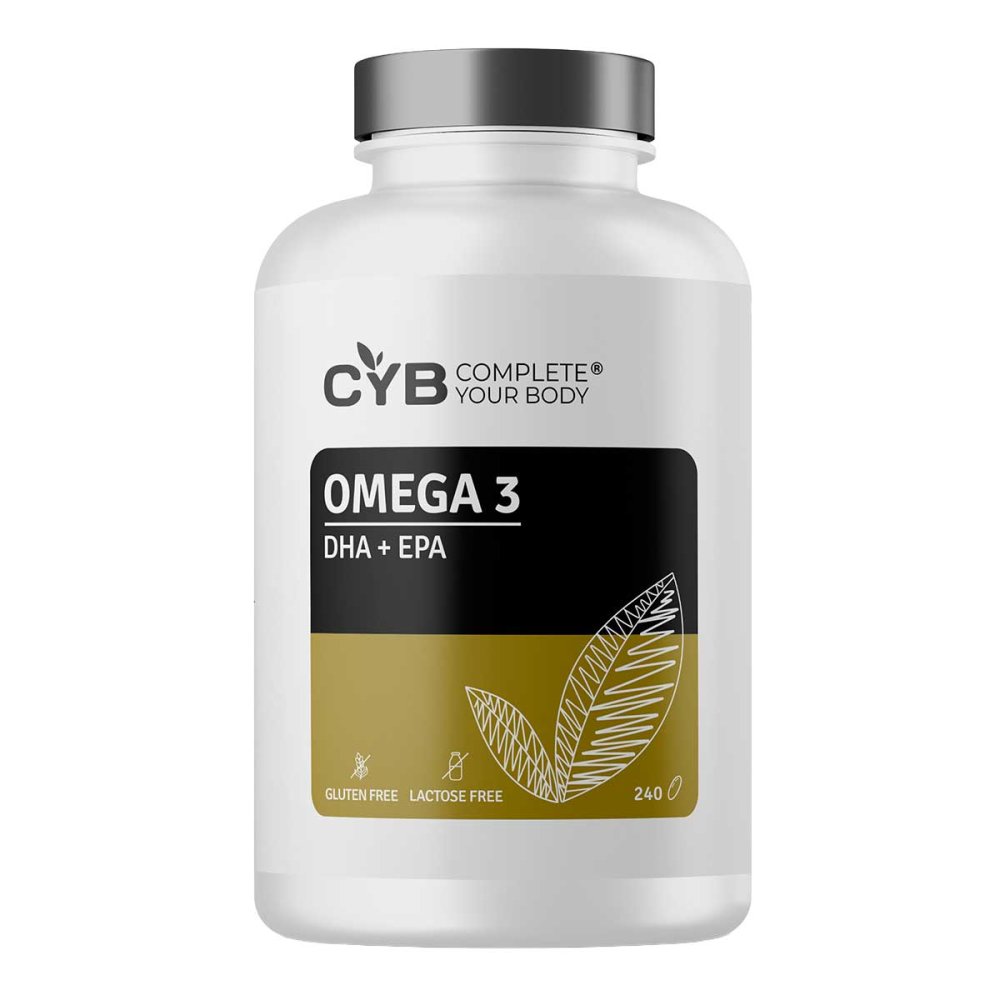 MedGoNET GmbH CYB® Omega-3 240 mg DHA + 360 mg EPA Kapseln 19680405