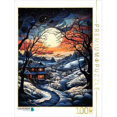 CALVENDO Puzzle Winterlandschaft | 1000 Teile Lege-Größe 64x48cm Foto-Puzzle für glückliche Stunden, Sonstige von , Calvendo Puzzle
