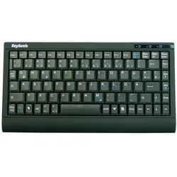 KeySonic ACK-595C+ (DE, Kabelgebunden), Tastatur, Schwarz