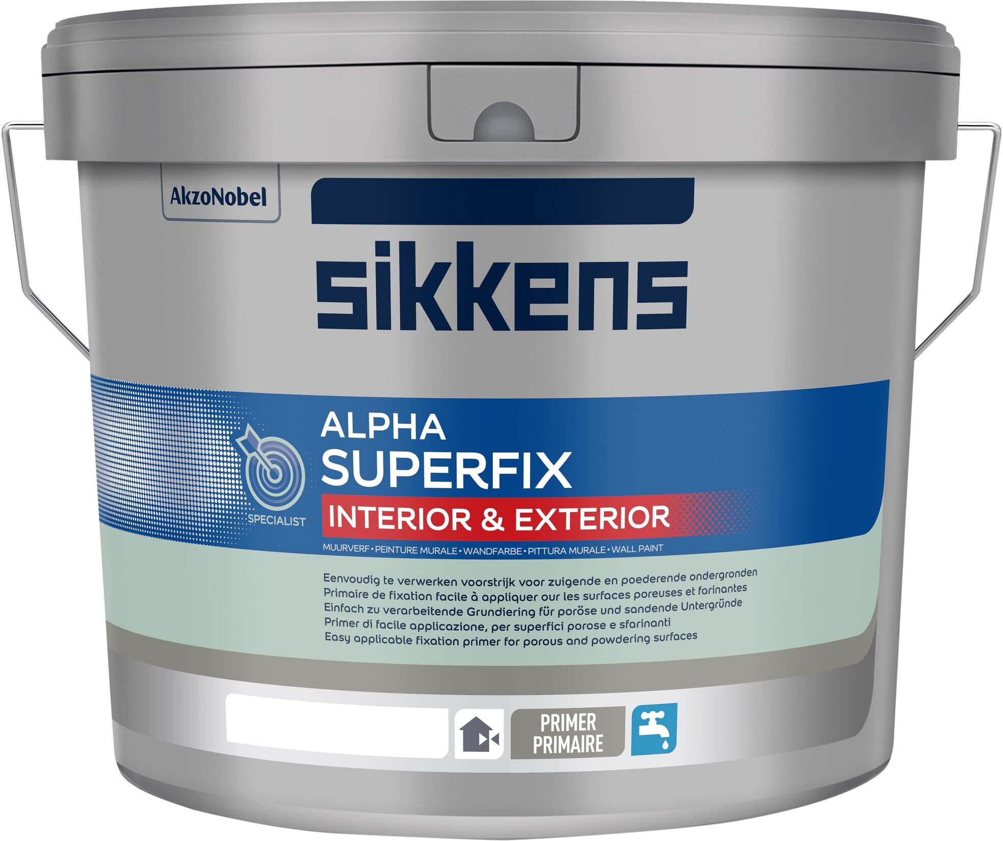 Sikkens Alpha Superfix 5 liter   8711115378145   Verf