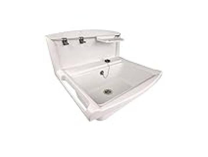 Nicoll - Poste d eau sans grille Lg : 55 cm Polypropylene Blanc POSTOMB