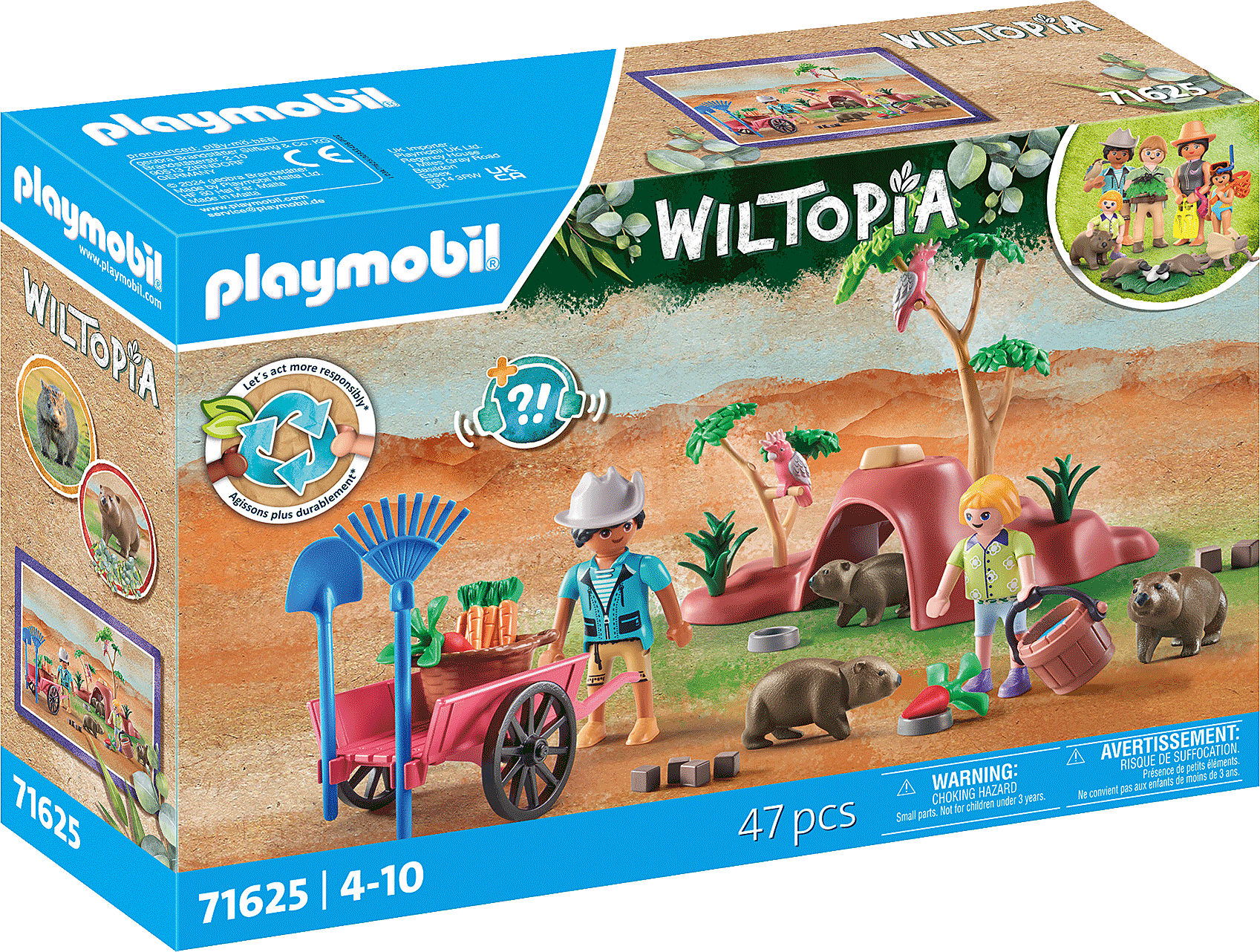 Playmobil - Wombat Shelter (71625)