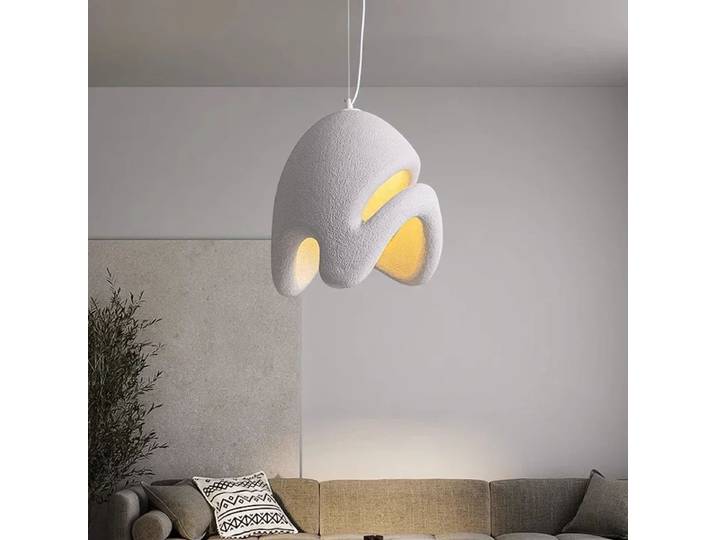 Luminaire Suspendu Rétro Moderne Style Wabi-Sabi Japonais pour Bar, Maison d'hôtes, Salon de thé, Chambre à coucher, Chevet, Restaurant – Design Nordique Original