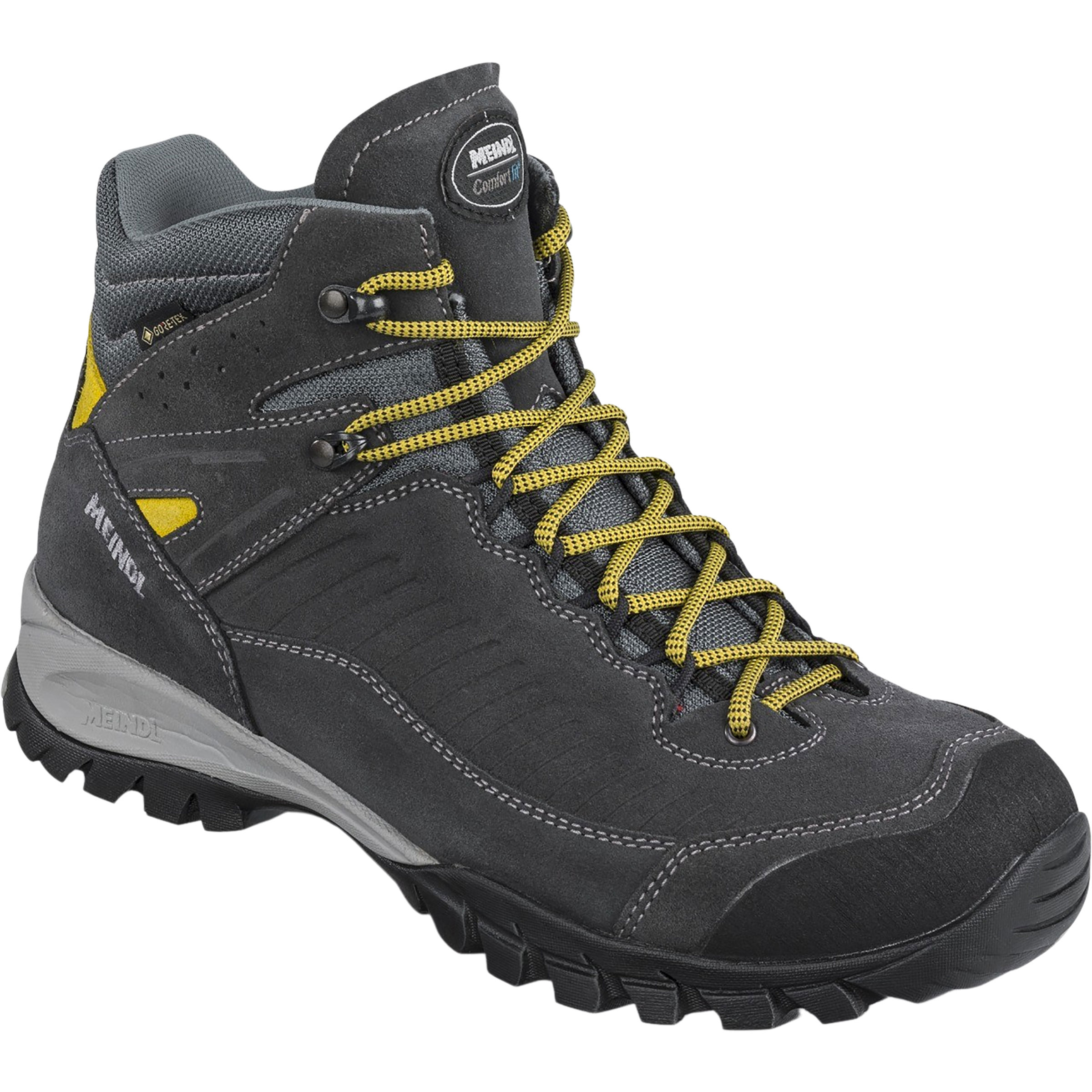 Meindl Salo Mid GTX Herren Wanderschuhe grau Größe 47 Trekking Wasserdicht