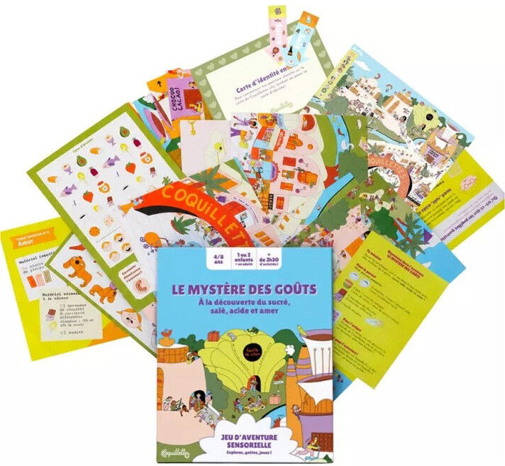 Coquillettes Club Le mystère des goûts - sucré/salé acide/amer