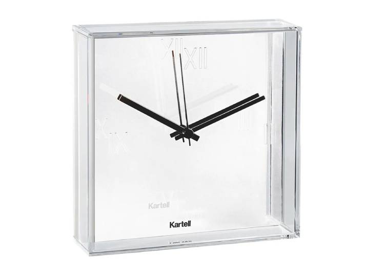 Kartell - Tic & Tac Wanduhr, weiss