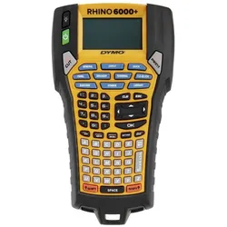 Dymo Rhino 6000 im stabilen Hartschalenkoffer, Beschriftungsgerät, Gelb, Schwarz
