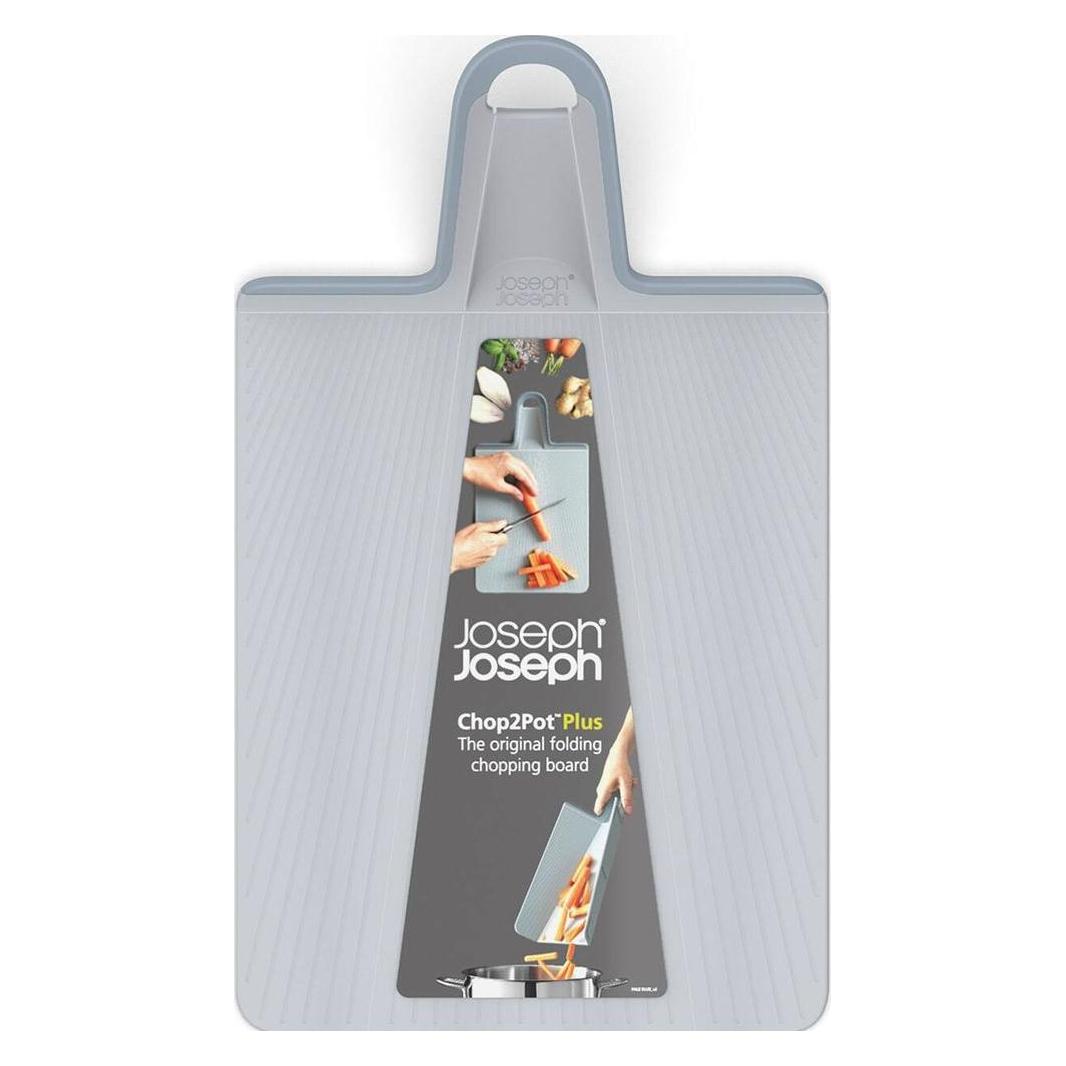 Joseph Joseph Chop2Pot Plus Faltbares Schneidebrett Normal - Blassblau (60203)