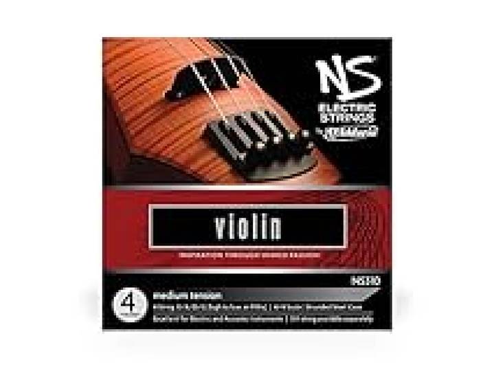 D'Addario Bowed Jeu de cordes pour violon D'Addario NS Electric manche 4/4 tension Medium
