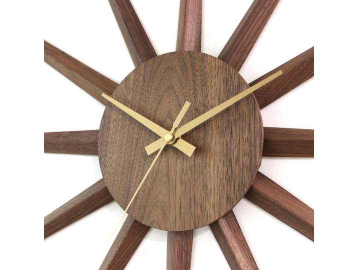 Horloge murale moderne en bois, silencieuse, élégante, décorative, minimaliste, de luxe, esthétique, pour le salon