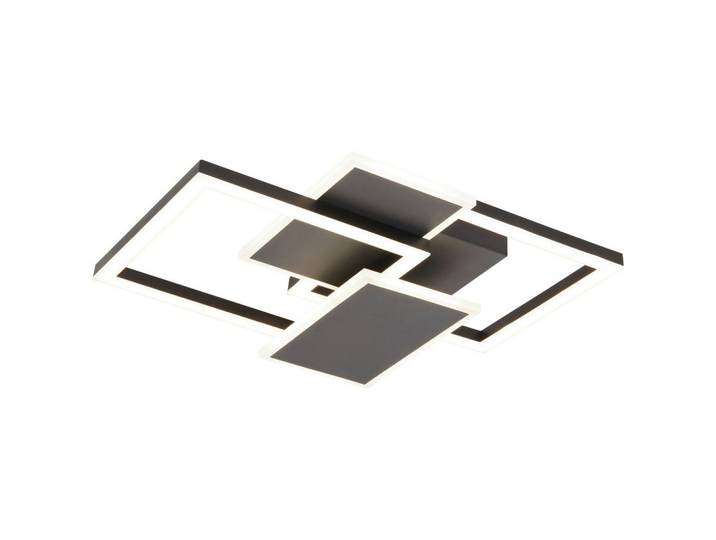 LED-Deckenleuchte Will Schwarz max. 40 Watt Deckenlampe