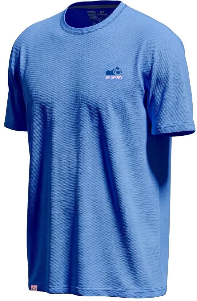 Bv Sport  - Trek Summit Lyocell Alpes Bleu - M - Tee-shirt de rando