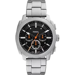 Fossil Quarz / Chronograph Machine FS6095 - schwarz,silberfarben - 44mm