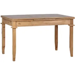 Mexico Esstisch 140x90cm - ausziehbar Massivholz Pinie  Mexiko Möbel Mexikanisch