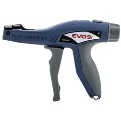 HellermannTyton Kabelbinderabbindewerkzeug EVO9iSP-MET/PL-BU