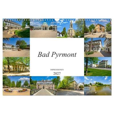 Bad Pyrmont Impressionen (Wandkalender 2027 DIN A3 quer), CALVENDO Monatskalender
