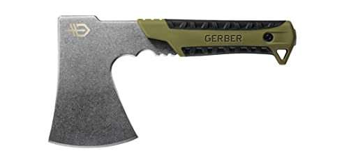 Gerber Pack Hatchet Flat Sage Kampeer- en outdoorbijl met holster - Groen