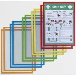 FRANKEN Magnetrahmen ECO, farbsortiert, DIN A4