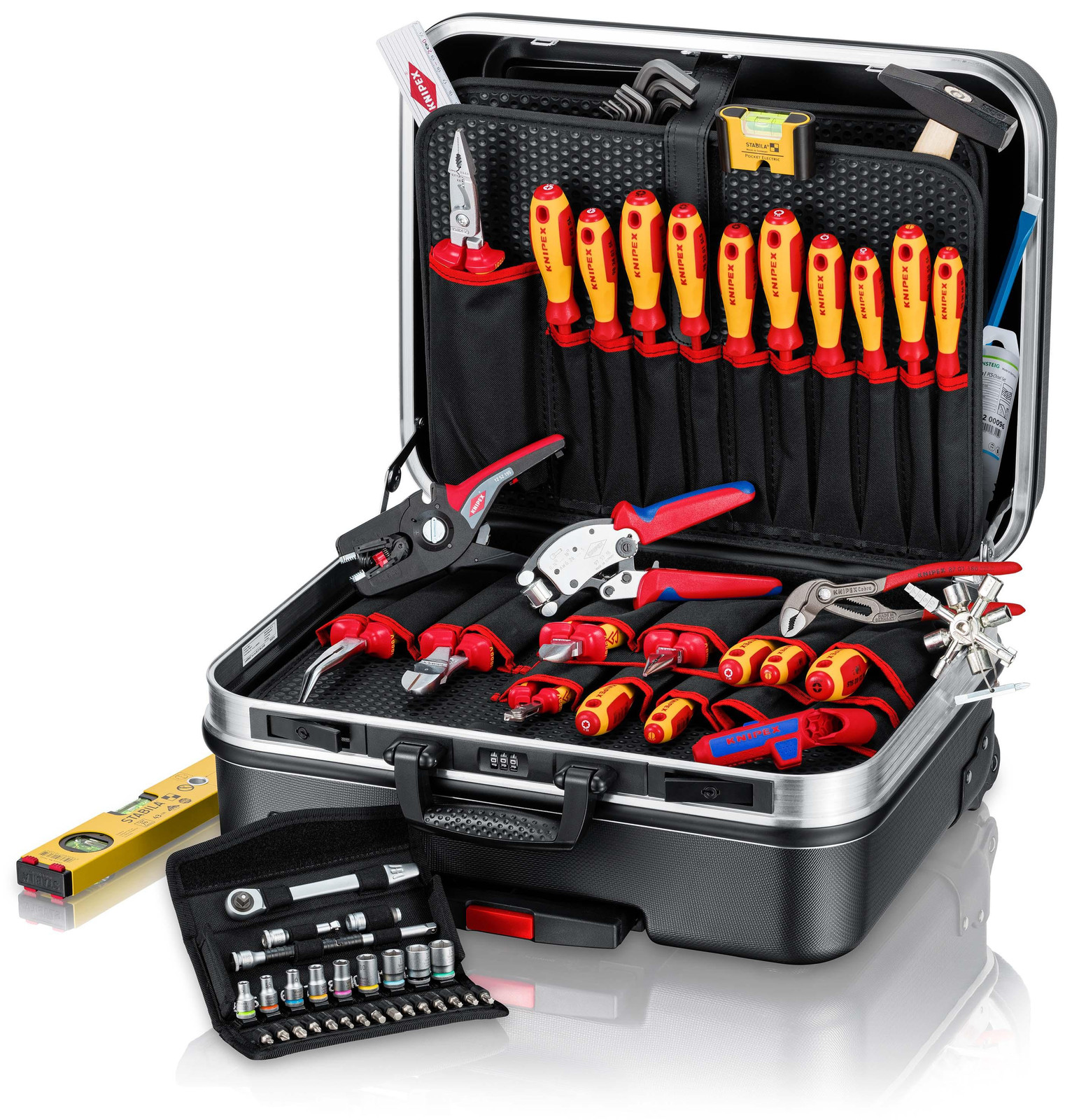 Knipex Gereedschapskoffer BIG Basic Move Elektro+