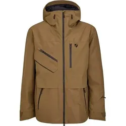 ZIENER Herren Jacke TRUS man (jacket freeride), Größe 60 in Braun Braun