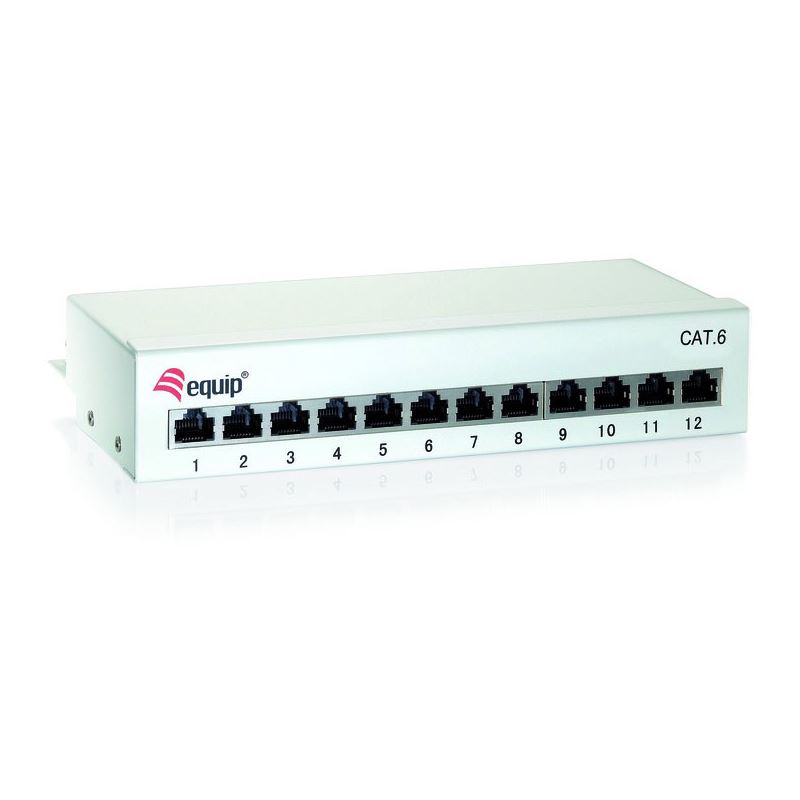 Equip Patchpanel 12Port RJ45, Cat.6 Desktop