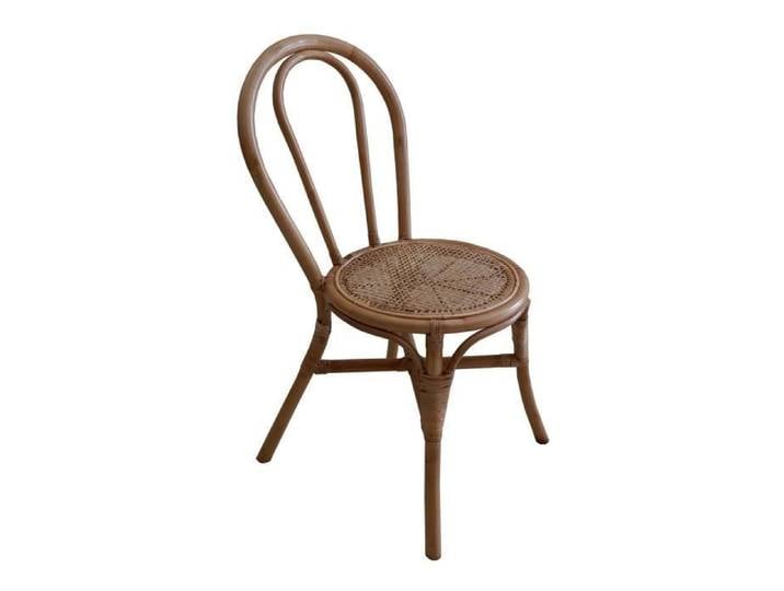 Chaise en Rotin Naturel - Chillvert - Parma - Marron - Siège en Osier Naturel