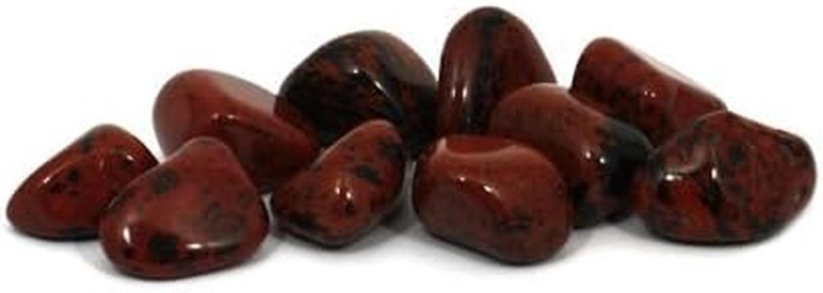 Obsidiaan Tumble Stones Decoratie Kristallen Mahonie 20-25mm