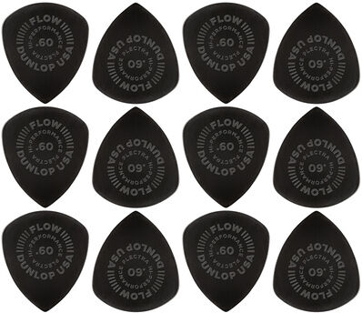 Dunlop Flow Nylon Pick .60 mm Black