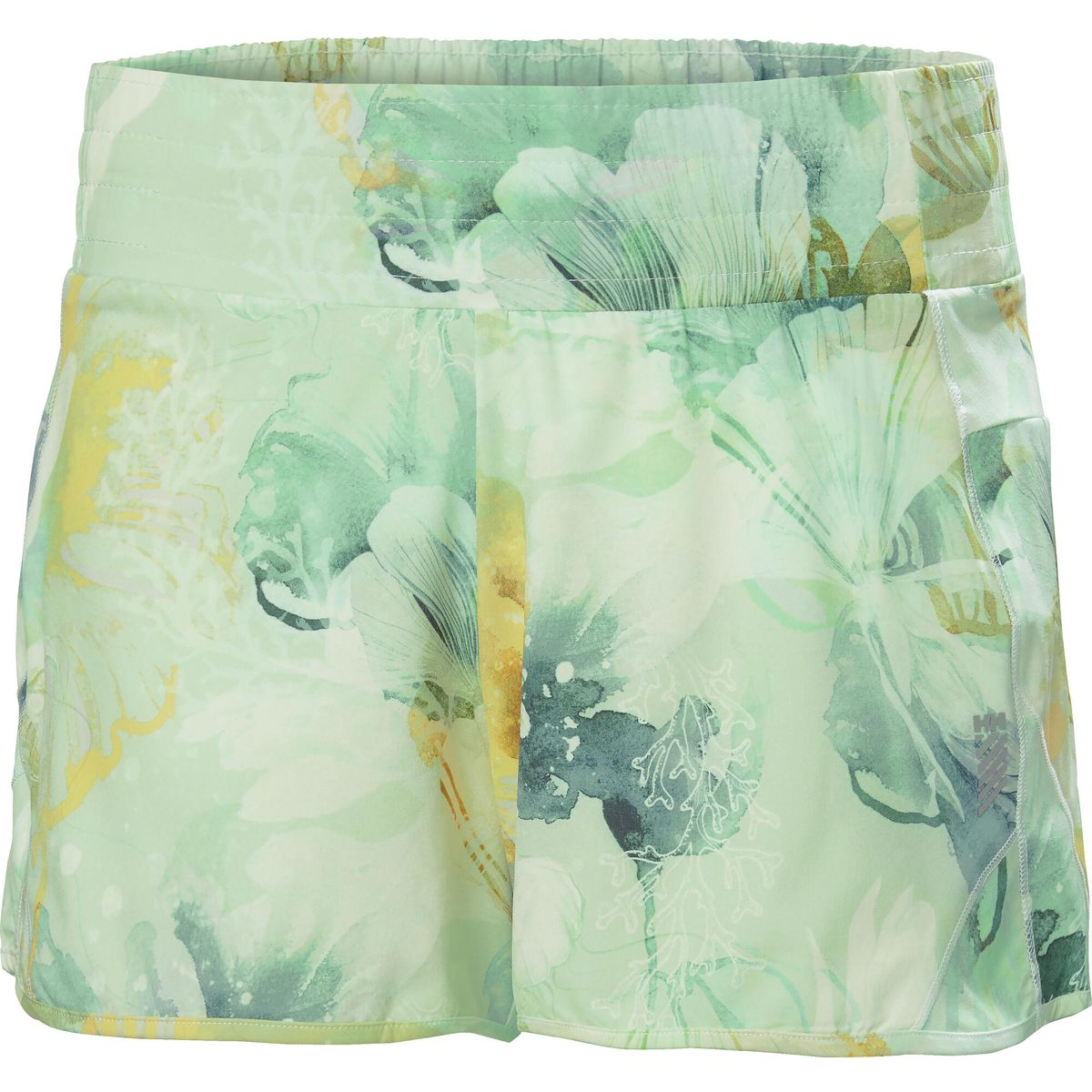 Helly Hansen W Tech Trail Print Shorts jade esra (406) L 63206_406-L