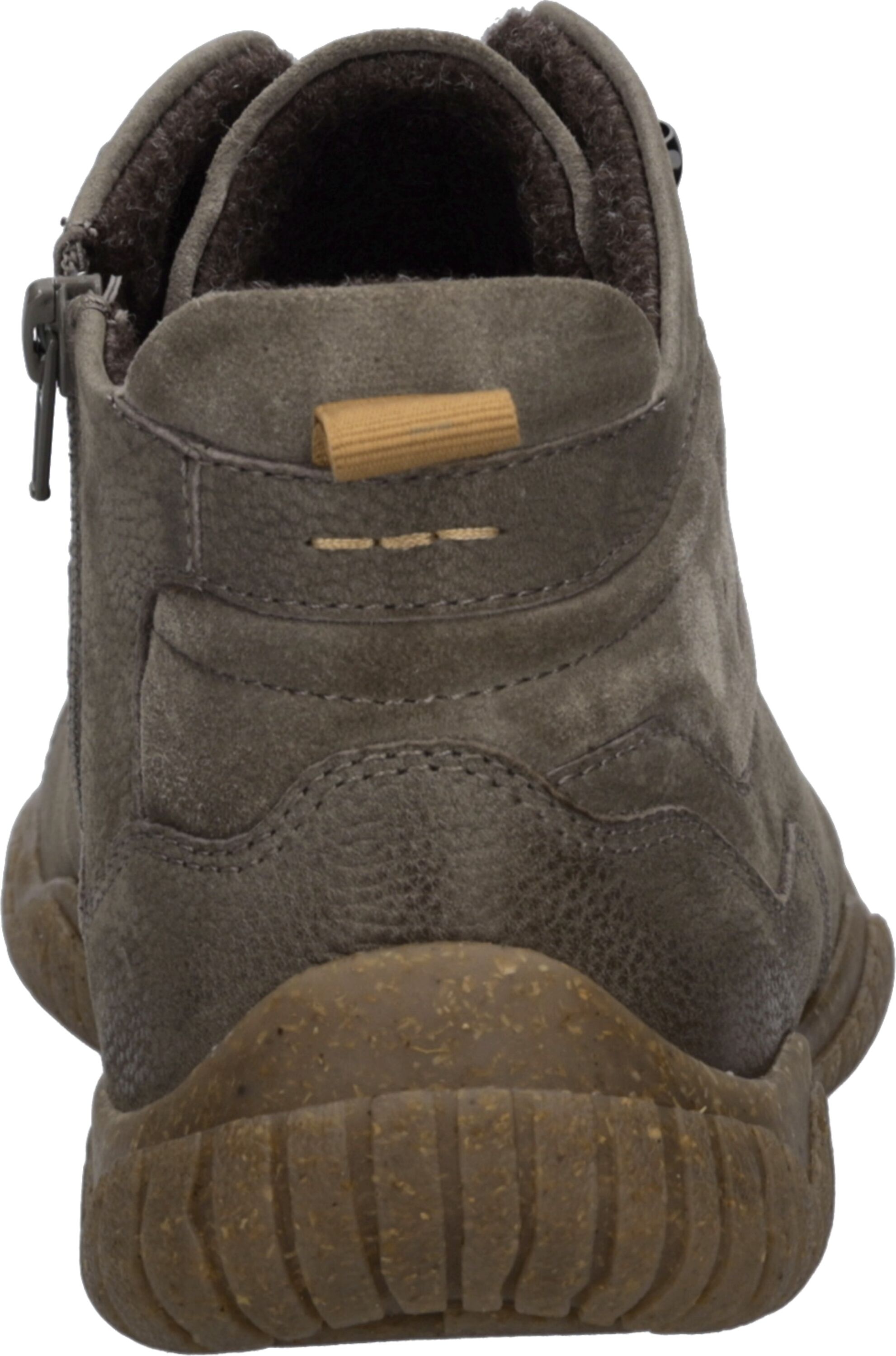 Stiefelette JOSEF SEIBEL "Wallace 03, asphalt", Herren, Gr. 45, grau (asphalt), Obermaterial: 100% Rindsleder Leather cow., Schuhe Stiefelette