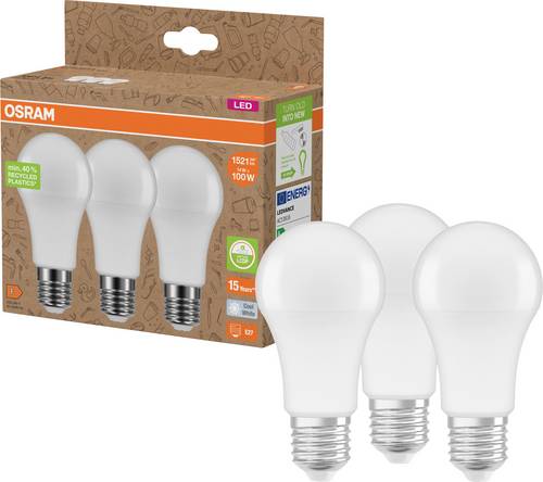OSRAM HOMELIGHTING 4099854353543 LED-Reflektorlampe EEK F (A - G) E27 14W Kaltweiß 3St.