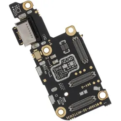 Clappio Ersatzteil Ladebuchse, USB-C Stecker + Mikrofon + SIM-Kartenleser (Modul), Mobilgerät Ersatzteile, Schwarz