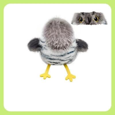 Uplift Picks USB Rechargeable Chirping Bird Cat Toy Touch Activated Flapping Wings For Indoor Exercise Play cuckoo