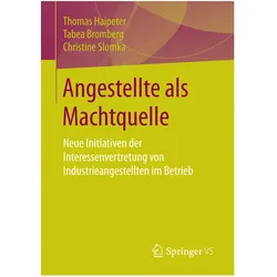 Angestellte als Machtquelle, Fachbücher von Thomas Haipeter