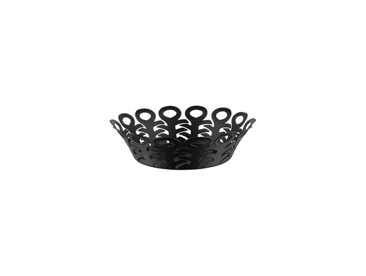 Alessi - Corbeille Vimini - Noir - Acier - Designer Donia Maaoui