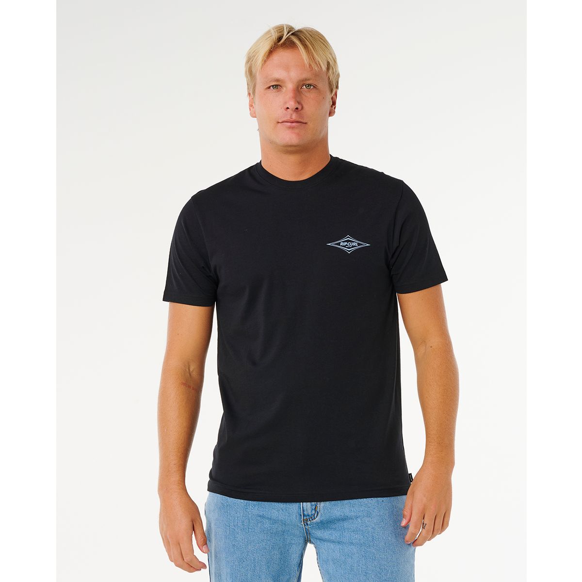 RipCurl Streamline Diamond Tee black (0090) S 0YPMTE-0090-S
