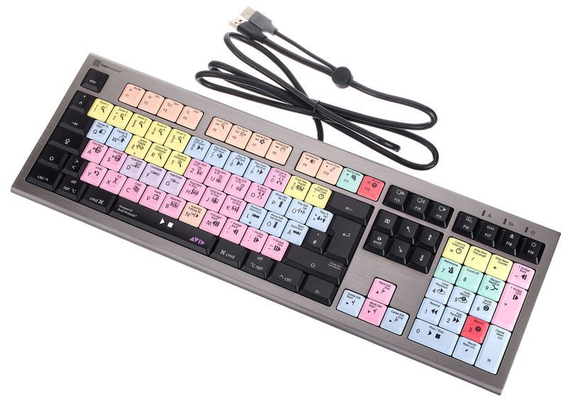 Logickeyboard Astra 2 Avid Pro Tools Mac DE