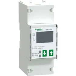 A9MEM2455 - Energiezähler, 1-phasig, 100 A, 2 S0, MID, Modbus